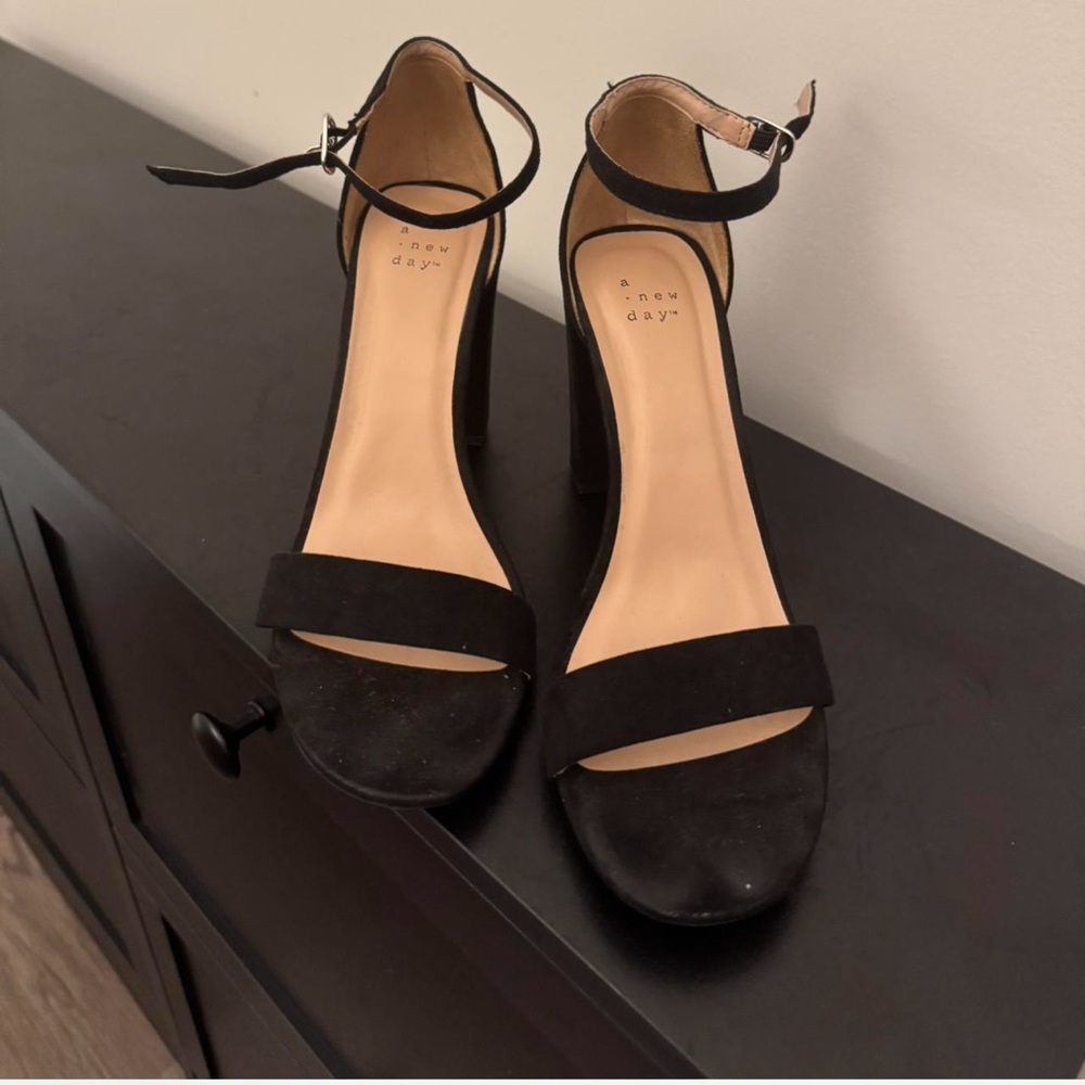 A New Day Elegant Black Heels